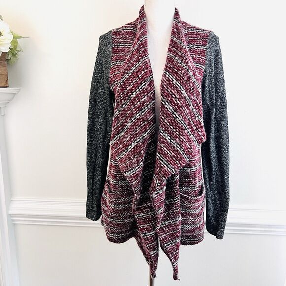 Lucky Brand Sweaters - Lucky Brand Red and Gray Cardigan Sweater